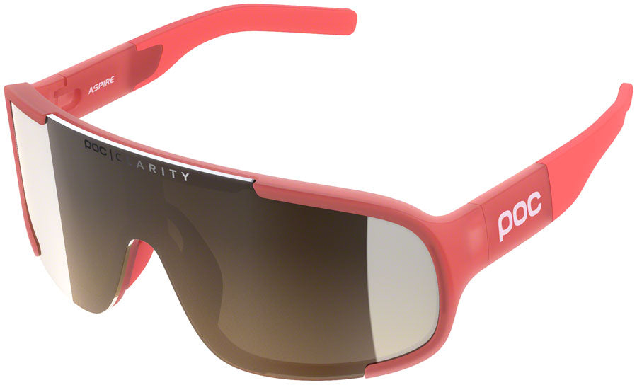POC Aspire Ammolite Sunglasses - Coral Translucent