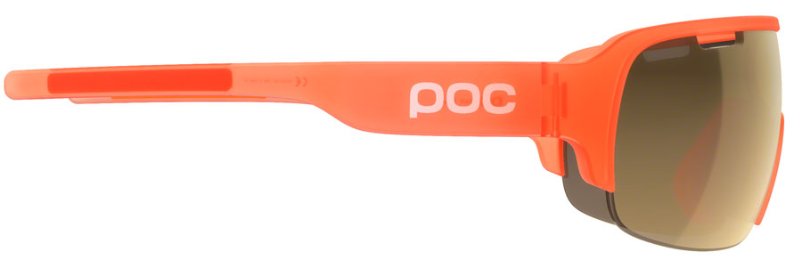 POC Do Half Blade Sunglasses - Orange Translucent - Sunglasses - Do Half Blade Sunglasses