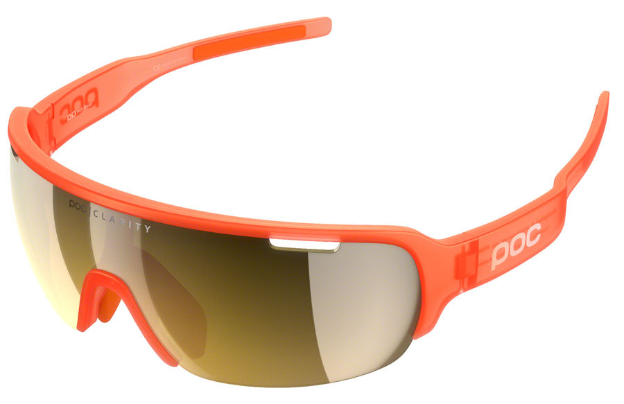 POC Do Half Blade Sunglasses - Orange Translucent MPN: DOHB55111230VGM1 Sunglasses Do Half Blade Sunglasses