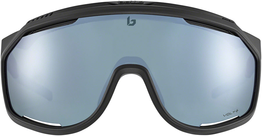 Bolle CHRONOSHIELD Sunglasses - Matte Black, Volt+ Cold White Polarized Lenses - Sunglasses - Chronoshield Sunglasses