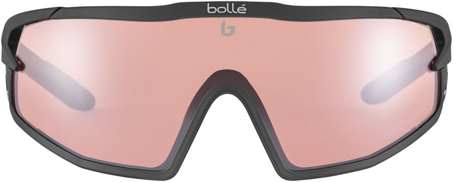 Bolle B-ROCK PRO Sunglasses - Matte Black, Phantom Vermillon Gun Photochromic Lenses - Sunglasses - B-Rock Pro Sunglasses