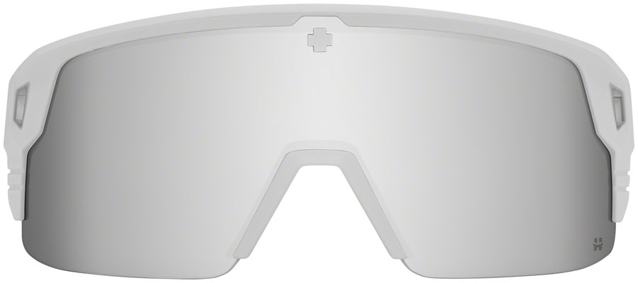 SPY+ Monolith 50/50 Sunglasses - Matte White, Happy Bronze with Platinum Spectra Mirror Lenses - Sunglasses - Monolith 5050 Sunglasses