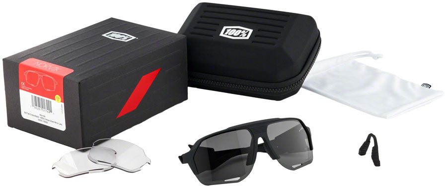 100% Norvick Sunglasses - Matte Black, Gray PEAKPOLAR Lens - Sunglasses - Norvick Sunglasses