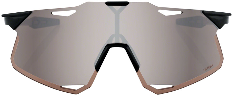 100% Hypercraft Sunglasses - Matte Black, Soft Gold Mirror Lens MPN: 60000-00010 UPC: 196261016307 Sunglasses Hypercraft Sunglasses