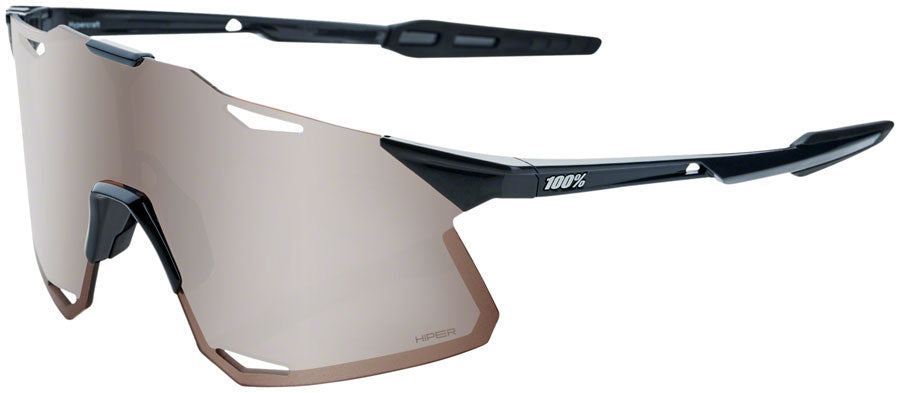 100% Hypercraft Sunglasses - Matte Black, Soft Gold Mirror Lens MPN: 60000-00010 UPC: 196261016307 Sunglasses Hypercraft Sunglasses