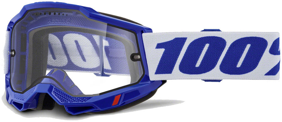 100% Accuri 2 Enduro MTB Goggles - Blue/Clear MPN: 50016-00007 UPC: 196261046021 Goggle Acurri 2 Enduro Goggles