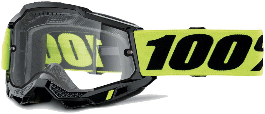 100% Accuri 2 Enduro MTB Goggles - Neon/Clear MPN: 50016-00008 UPC: 196261046038 Goggle Acurri 2 Enduro Goggles