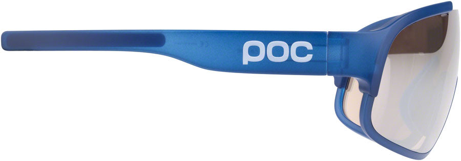 POC Crave Sunglasses - Transparent Blue Brown/Silver Mirror - Sunglasses - Crave Sunglasses