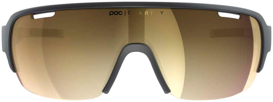 POC Do Half Blade Sunglasses - Uranium Black, Violet/Gold-Mirror Lens - Sunglasses - Do Half Blade Sunglasses