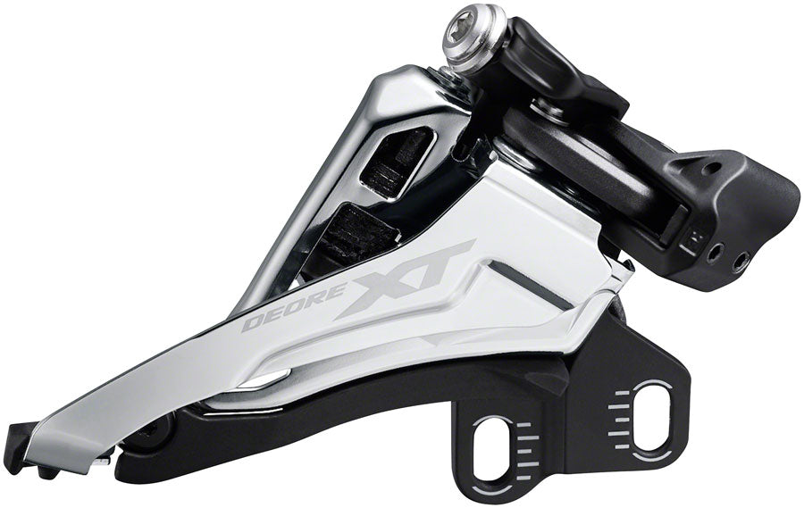 Shimano XT FD-M8100-E Front Derailleur - 2x12, E2-Direct Mount, Front Side-Swing, Black