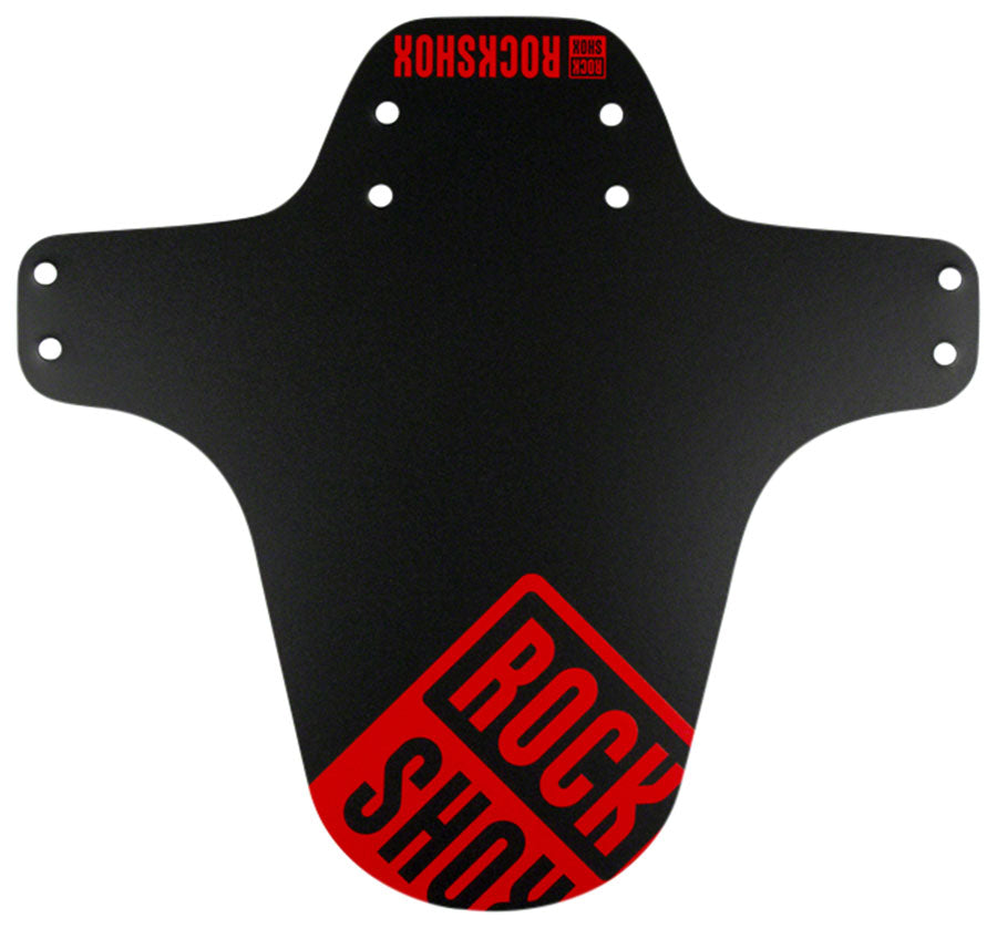 RockShox MTB Fork Fender Black with Oxy Red Print MPN: 00.4318.020.004 UPC: 710845809613 Clip-On Fender MTB Fork Fenders