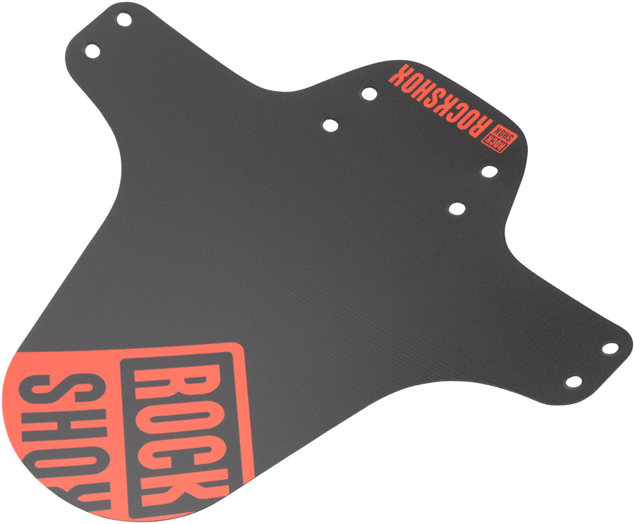 RockShox MTB Fender Black with Fire Red Print MPN: 00.4318.020.012 UPC: 710845841781 Clip-On Fender MTB Fork Fenders