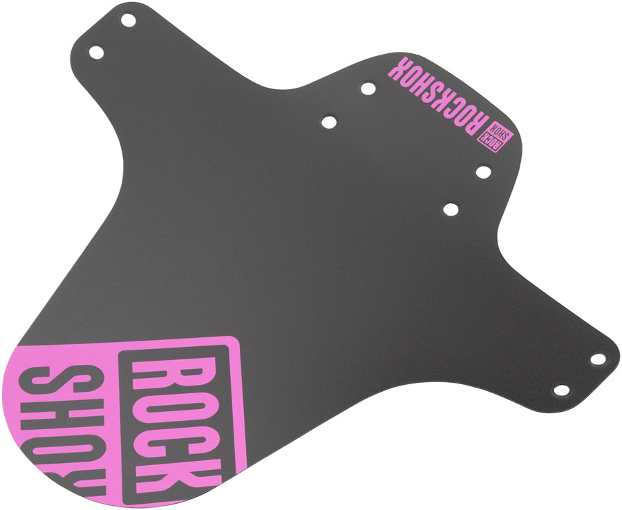 RockShox MTB Fender Black with Fuschia Print MPN: 00.4318.020.017 UPC: 710845841835 Clip-On Fender MTB Fork Fenders