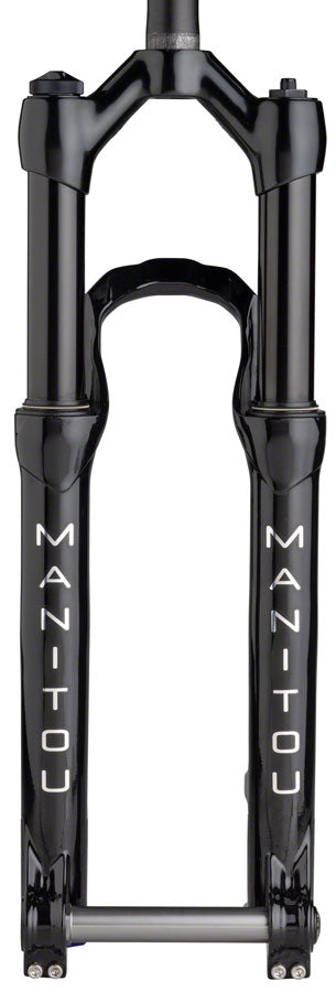 Manitou Circus Expert Suspension Fork - 26", 130 mm, 20 x 110 mm, 41 mm Offset, Gloss Black, Straight Steerer - Suspension Fork - Circus Expert Suspension Fork