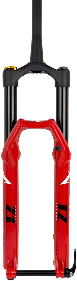 Marzocchi Bomber Z1 Coil Suspension Fork - 27.5", 180 mm, 15 x 110 mm, 44 mm Offset, Gloss Red GRIP, Sweep Adjust - Suspension Fork - Bomber Z1 Coil Suspension Fork