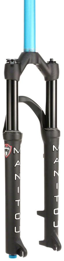 Manitou Markhor Suspension Fork - 29", 100 mm, 9 x 100 mm, 51 mm Offset, Matte Black - Suspension Fork - Markhor Suspension Fork