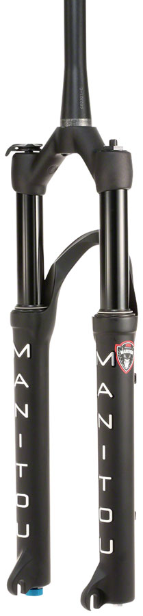 Manitou Markhor Suspension Fork - 29", 100 mm, 9 x 100 mm, 51 mm Offset, Matte Black - Suspension Fork - Markhor Suspension Fork