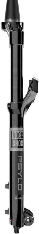 RockShox Psylo Gold Isolator RC Suspension Fork - 27.5", 130 mm, 15 x 110 mm, 44 mm Offset, Gloss Black, A1 MPN: 00.4021.129.000 UPC: 710845906817 Suspension Fork Psylo Gold Isolator RC Suspension Fork