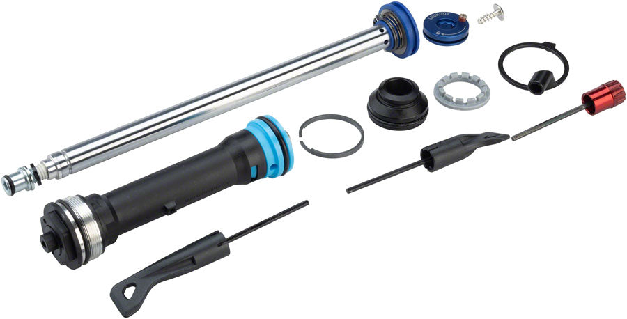 RockShox TK Remote Damper, 17mm Cable Pull (PopLoc/2010-2013 PushLoc only) for 80-120mm travel Sektor Silver/XC32/Recon