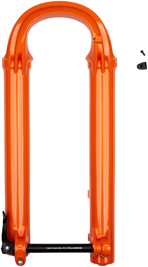 FOX Lower Leg Assembly - 2021 38 27.5in 180 MAX, 15x110 QR, Fox Shiny Orange, F-S
