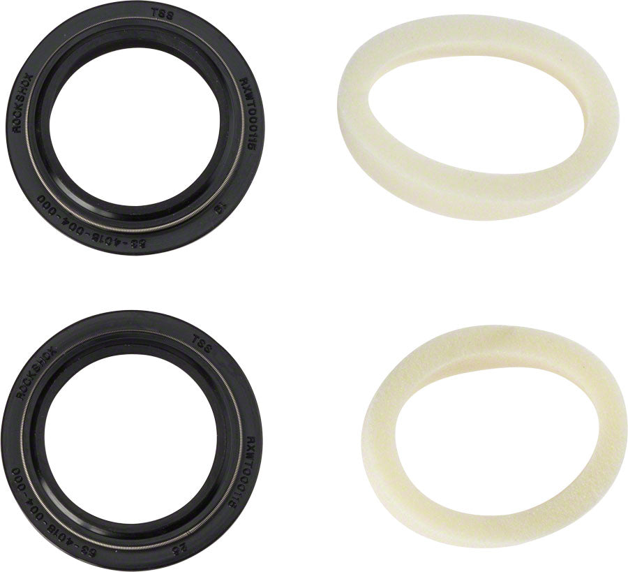 RockShox Dust Seal/Foam Ring: Black Flanged 32mm Seal, 10mm Foam Ring - Revelation A3 MPN: 11.4018.028.000 UPC: 710845739439 Seal Kit 32mm Seal Kit