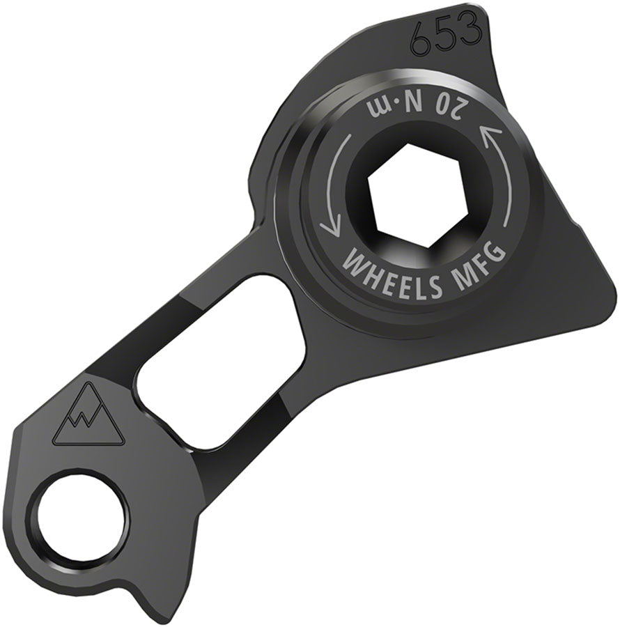 Wheels Manufacturing Derailleur Hanger - 653, SRAM UDH for use with Shimano MTB Rear Derailleurs MPN: DROPOUT-653 UPC: 810124711528 Derailleur Hangers Universal Derailleur Hanger for SRAM UDH