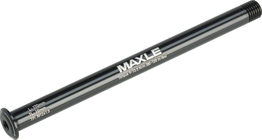 RockShox Maxle Stealth Rear Thru Axle: 12x148, 170mm Length, Boost E-Thru Interface MPN: 00.4318.005.025 UPC: 710845798504 Thru Axle Maxle Stealth Rear Thru Axle