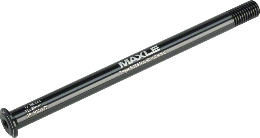 RockShox Maxle Stealth Rear Thru Axle: 12x148, 180mm Length, Boost MPN: 00.4318.005.028 UPC: 710845798535 Thru Axle Maxle Stealth Rear Thru Axle