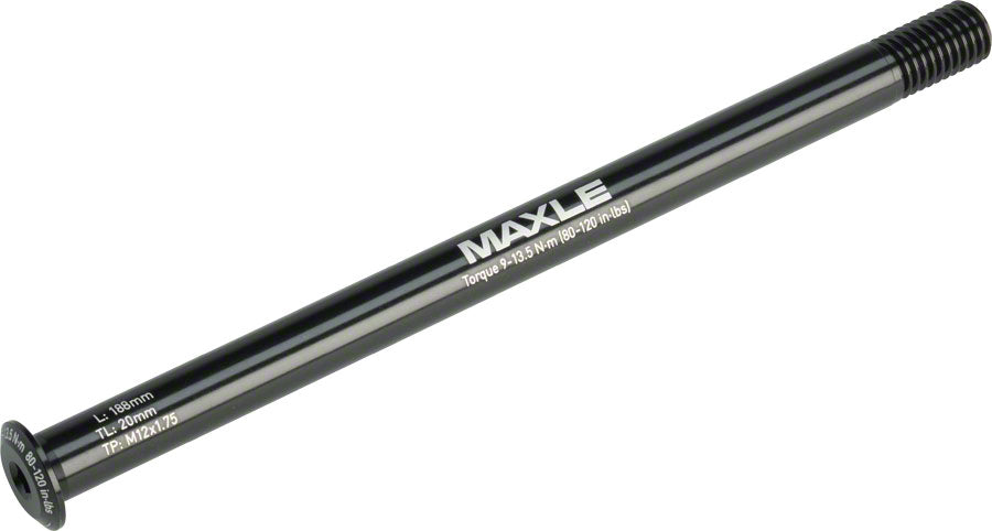 RockShox Maxle Stealth Rear Thru Axle: 12x148, 188mm Length, Boost Split Pivot MPN: 00.4318.005.029 UPC: 710845798542 Thru Axle Maxle Stealth Rear Thru Axle