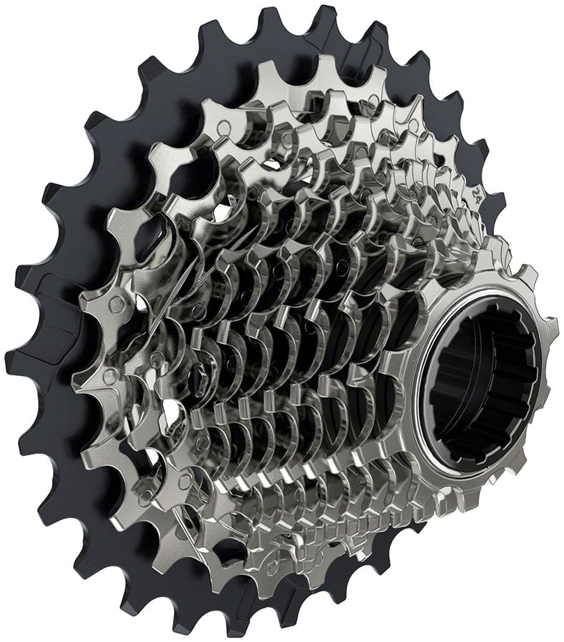 SRAM Force AXS XG-1270 Cassette - 12-Speed, 10-28t, Silver, For XDR Driver Body, D1 MPN: 00.2418.117.000 UPC: 710845865169 Cassettes Force AXS XG-1270 12-Speed Cassette