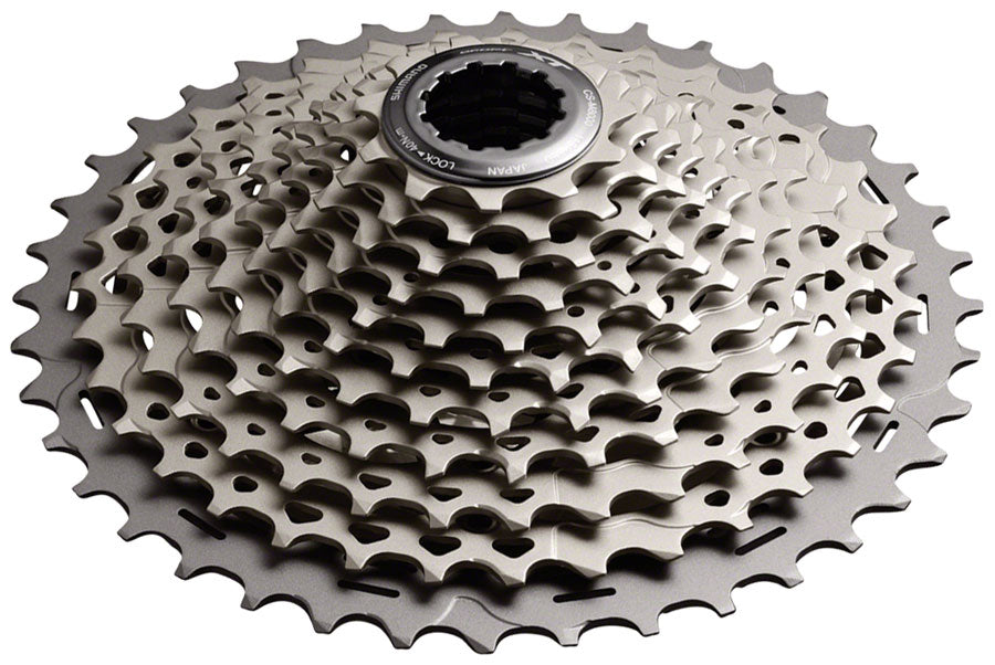 Shimano Deore XT CS-M8000 Cassette - 11 Speed, 11-40t, Gray 