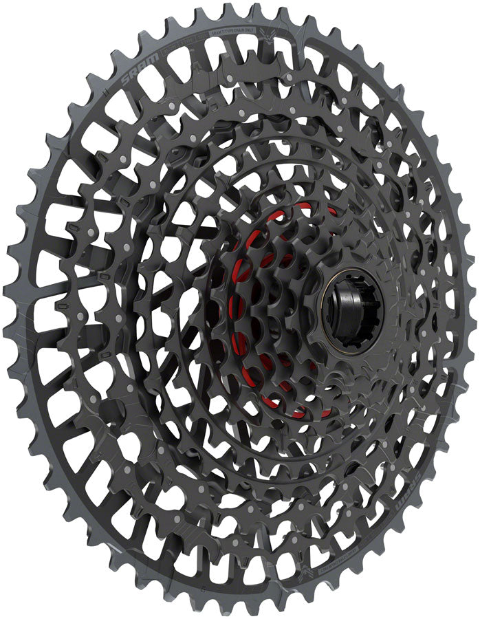 SRAM X0 Eagle T-Type XS-1295 Cassette - 12-Speed, 10-52t, For XD Driver, Black - Cassettes - X0 Eagle T-Type XS-1295 12-Speed Cassette