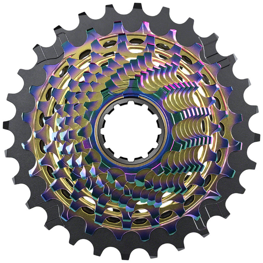 SRAM RED XG-1290 Cassette - 12-Speed, 10-28t, For XDR Driver Body, Rainbow, D1 MPN: 00.2418.087.003 UPC: 710845886140 Cassettes RED AXS XG-1290 12-Speed Cassette
