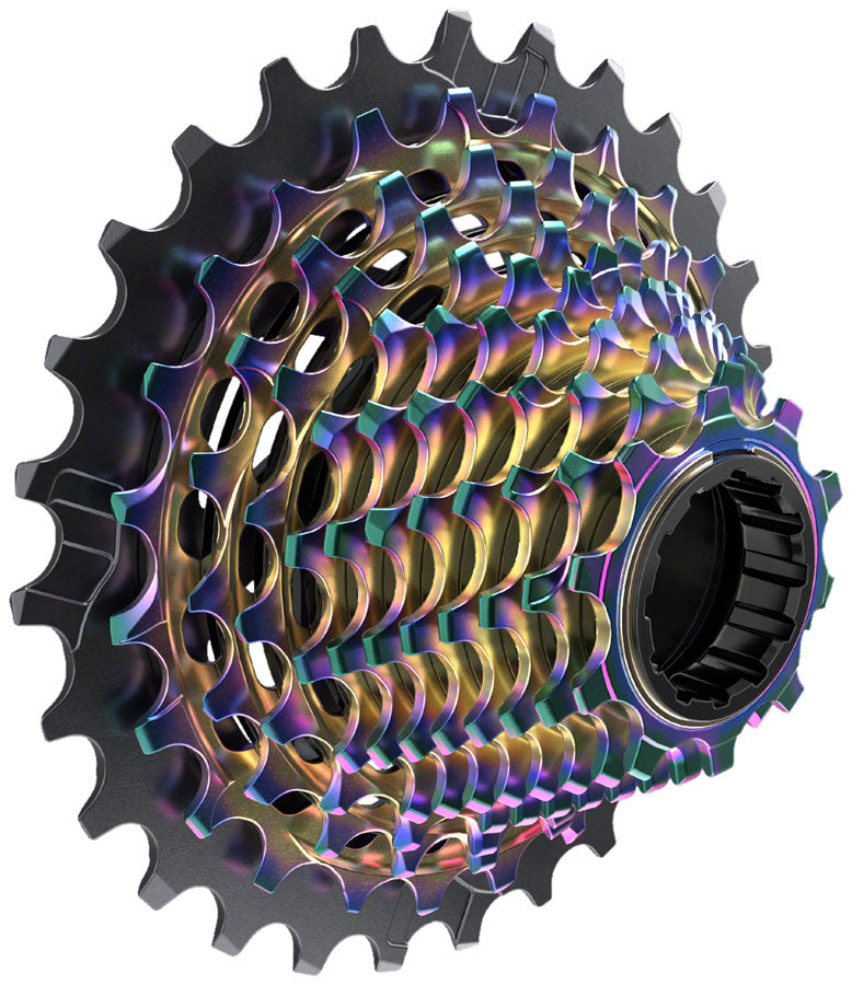 SRAM RED XG-1290 Cassette - 12-Speed, 10-28t, For XDR Driver Body, Rainbow, D1 - Cassettes - RED AXS XG-1290 12-Speed Cassette