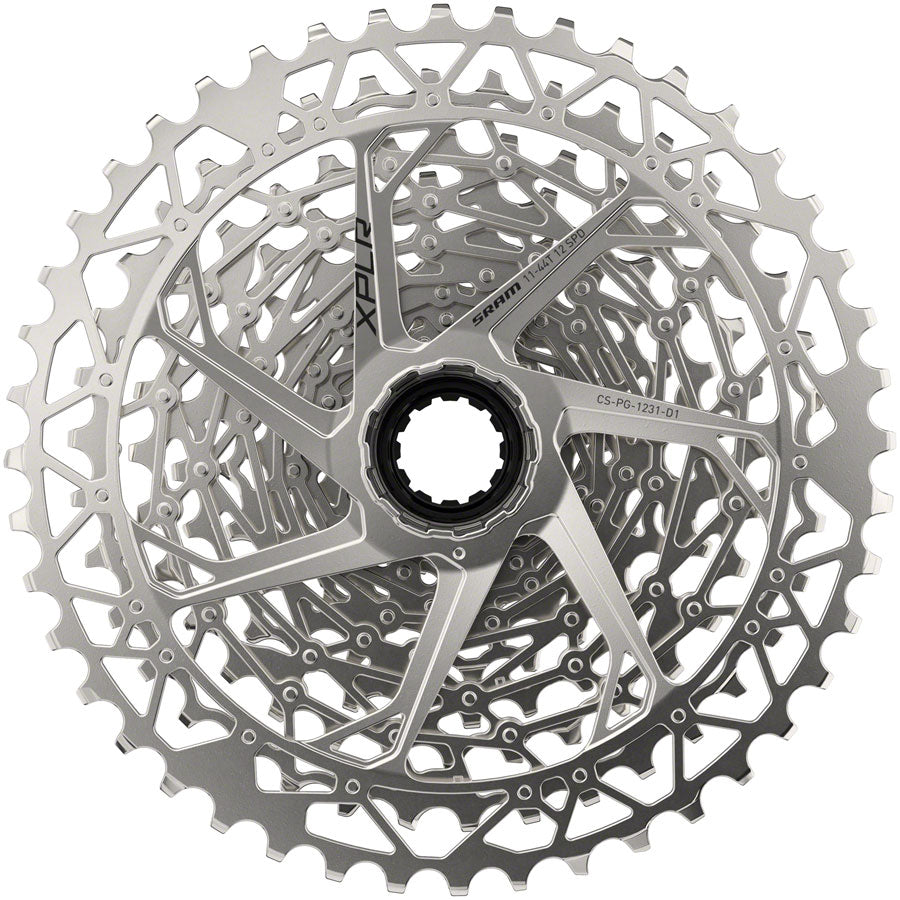 SRAM XPLR PG-1231 Cassette - 12-Speed, 11-44t, Silver, D1 Cassettes | Worldwide Cyclery SRAM XPLR PG-1231 Cassette - 12-Speed, 11-44t, Silver, D1 Cassettes | Worldwide Cyclery