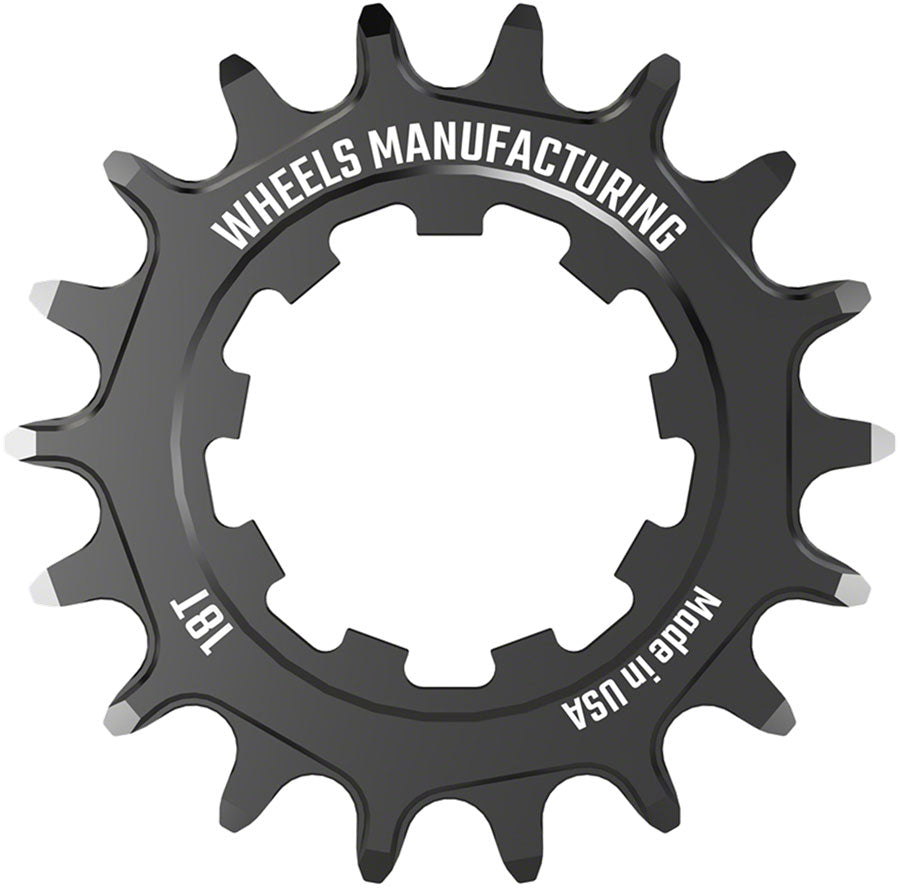 Wheels Manufacturing SOLO-XD Cog - 18t, Black MPN: SOLO-XD-18T-1 UPC: 810124711948 Driver and Single Cog Solo-XD Cog