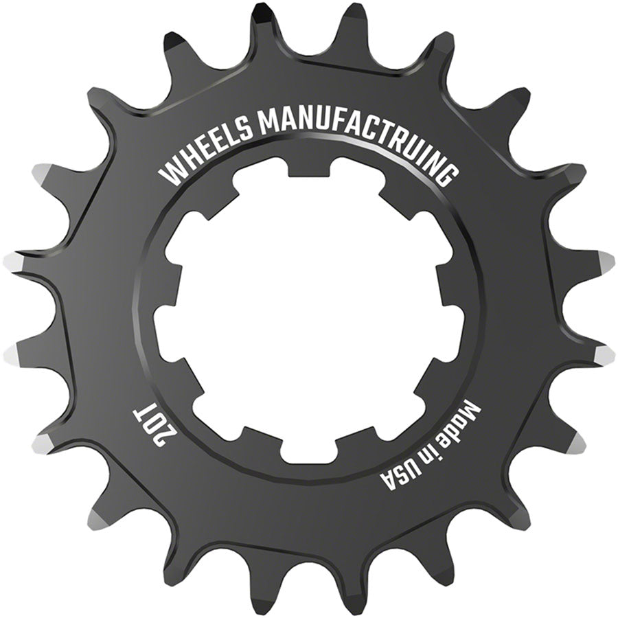 Wheels Manufacturing SOLO-XD Cog - 20t, Black MPN: SOLO-XD-20T-1 UPC: 810124712020 Driver and Single Cog Solo-XD Cog