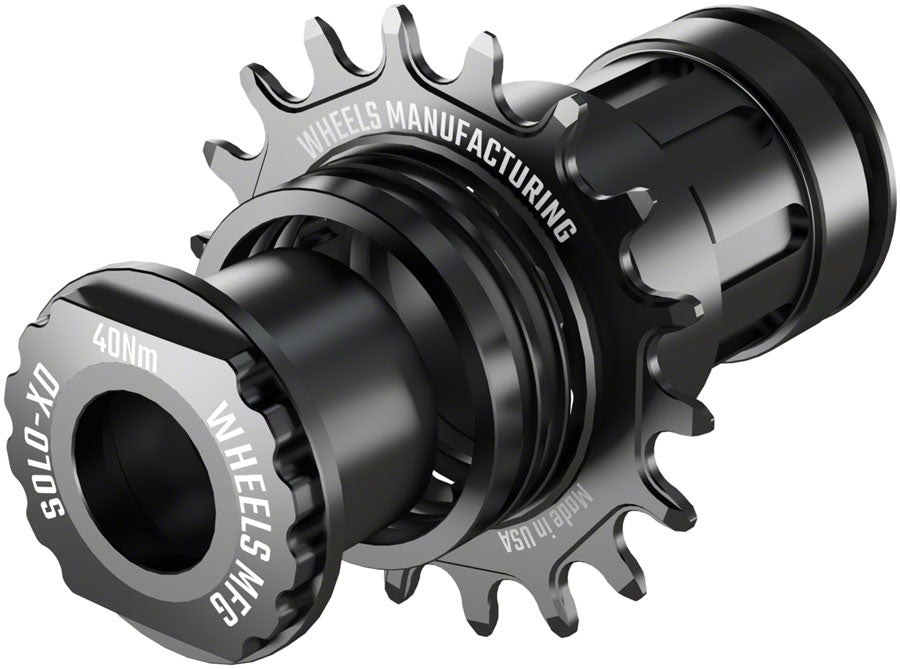Wheels Manufacturing SOLO-XD XD/XDR Single Speed Conversion Kit - 18t, For SRAM XD/XDR Freehub, Black