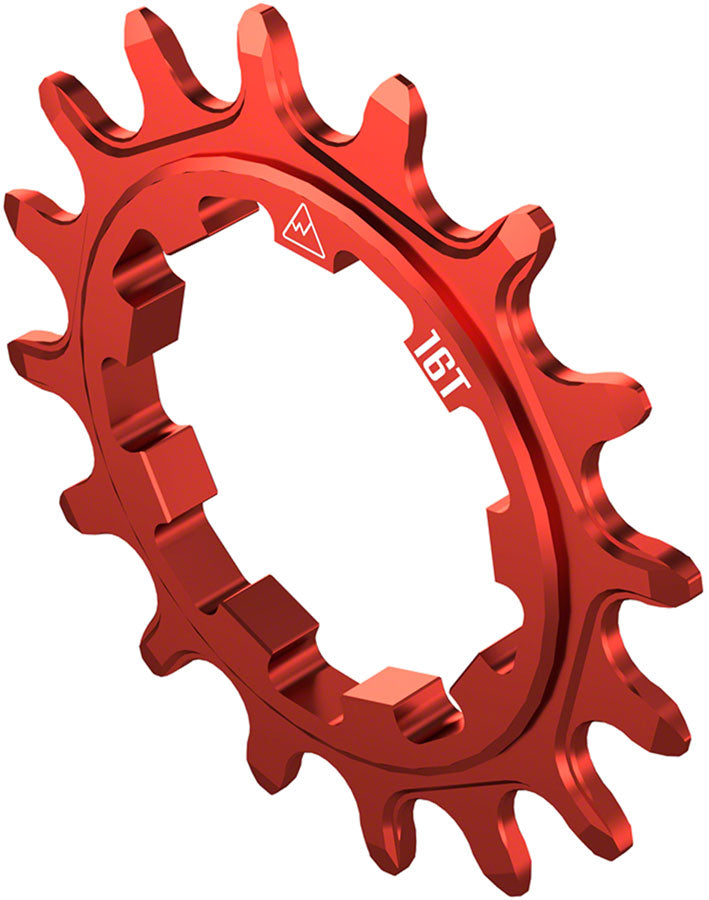 Wheels Manufacturing SOLO-XD Cog - 16t, Red - Driver and Single Cog - Solo-XD Cog