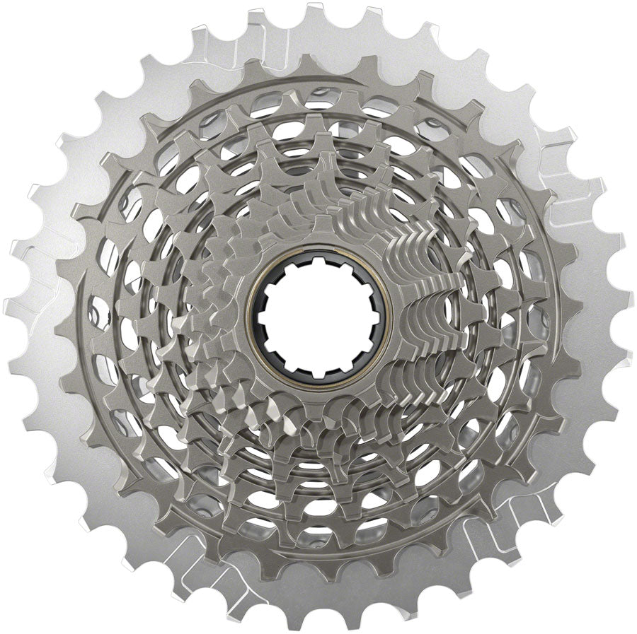 SRAM RED XG-1290 Cassette - 12-Speed, 10-33t, For XDR Driver Body, Silver, E1 SRAM RED XG-1290 Cassette - 12-Speed, 10-33t, For XDR Driver Body, Silver, E1