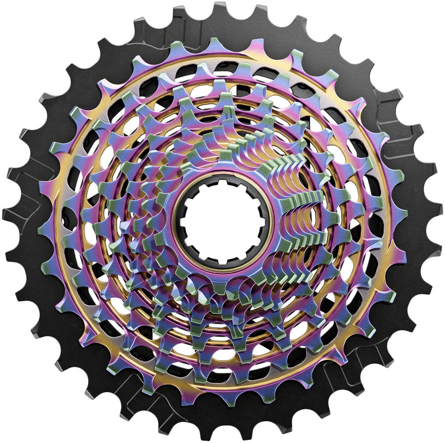 SRAM RED XG-1290 Cassette - 12-Speed, 10-33t, For XDR Driver Body, Rainbow, E1 SRAM RED XG-1290 Cassette - 12-Speed, 10-33t, For XDR Driver Body, Rainbow, E1