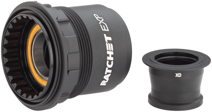 DT Swiss Ratchet EXP Freehub Body - SRAM XD, Standard, Aluminum, Ceramic Bearing, Kit w/ End Cap, 12 x 142/148 mm DT Swiss Ratchet EXP Freehub Body - SRAM XD, Standard, Aluminum, Ceramic Bearing, Kit w/ End Cap, 12 x 142/148 mm