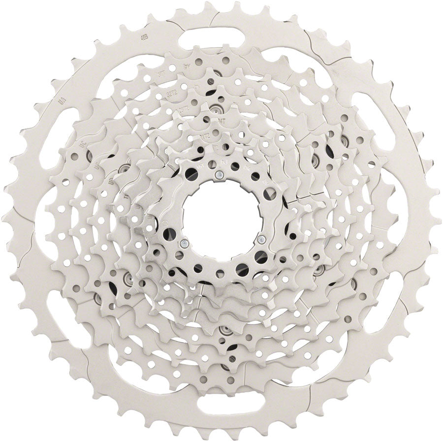 Shimano Deore CS M4100 10 Cassette 10 Speed 11 46t Silver Worldwide Cyclery