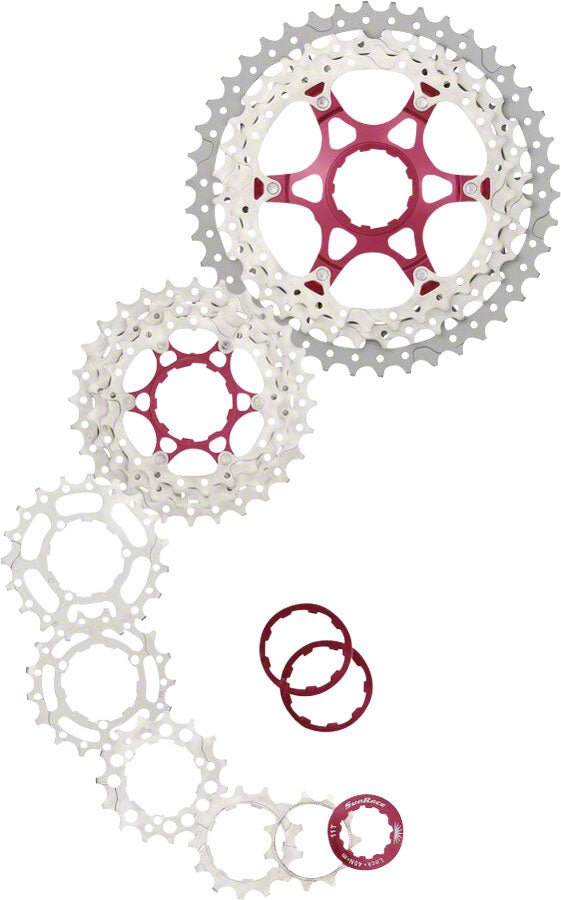 SunRace MX8 Cassette - 11 Speed, 11-42t, Silver SunRace MX8 Cassette - 11 Speed, 11-42t, Silver