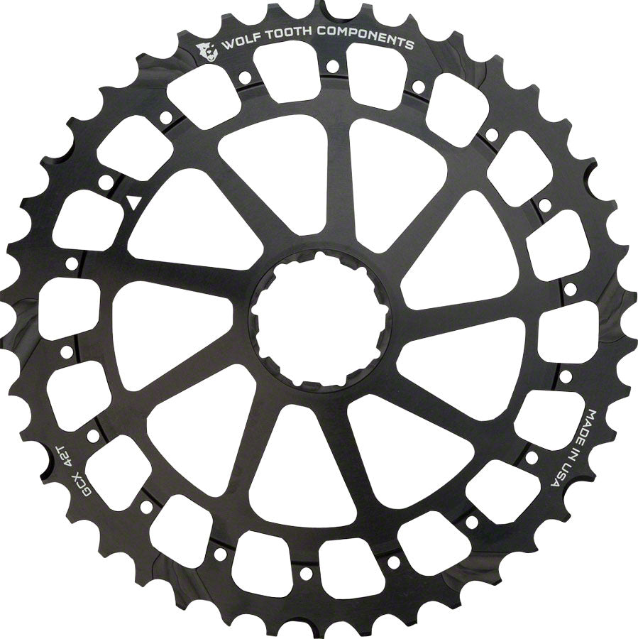 Wolf Tooth Components GCX XX1 Replacement Cog 44T, Black