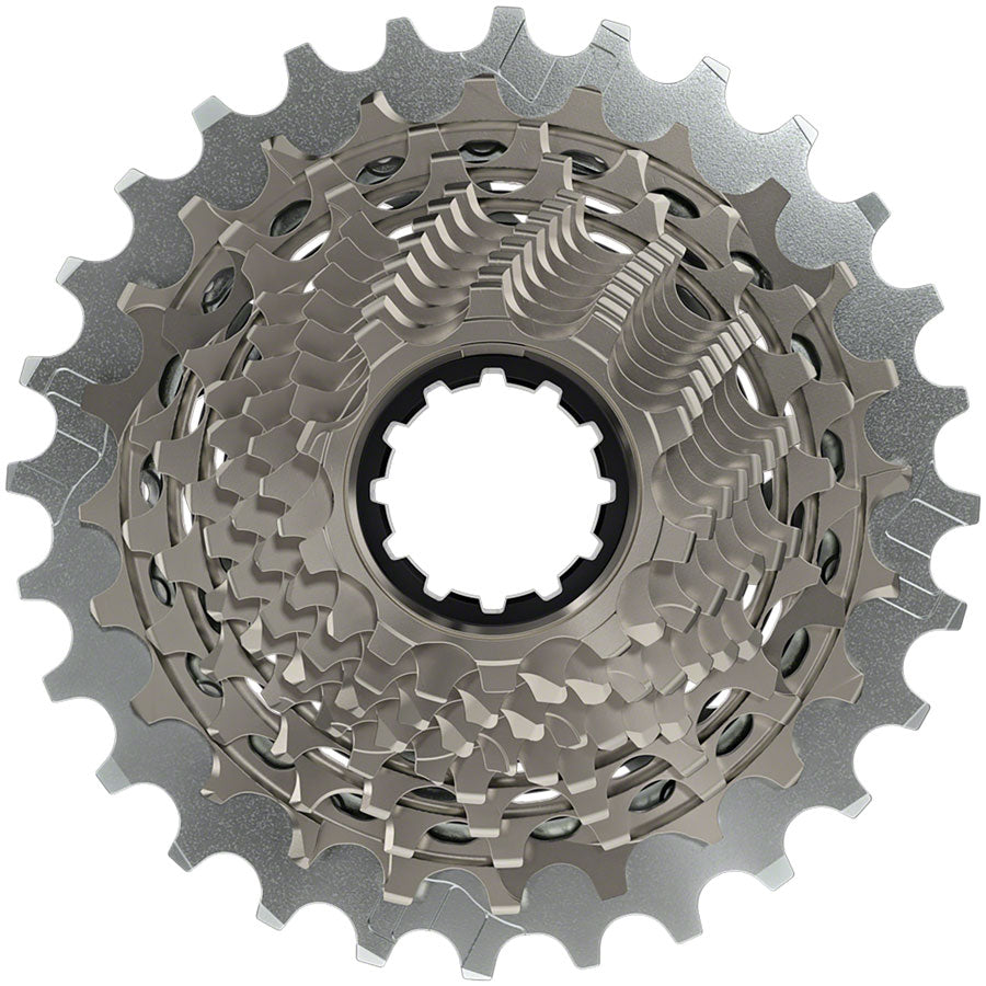 SRAM RED AXS XG-1290 Cassette - 12 Speed, 10-28t, Silver SRAM RED AXS XG-1290 Cassette - 12 Speed, 10-28t, Silver