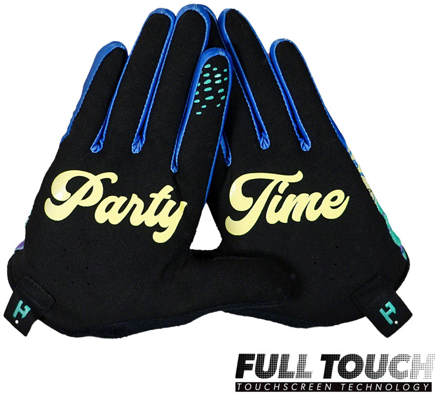 Handup Most Days Gloves - Flat Floral, Full Finger, Medium - Gloves - Most Days Flat Floral Gloves
