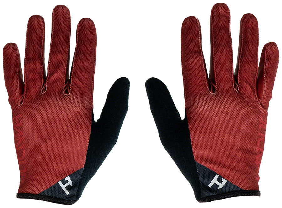 Handup Most Days Gloves - Maroon, Full Finger, Small