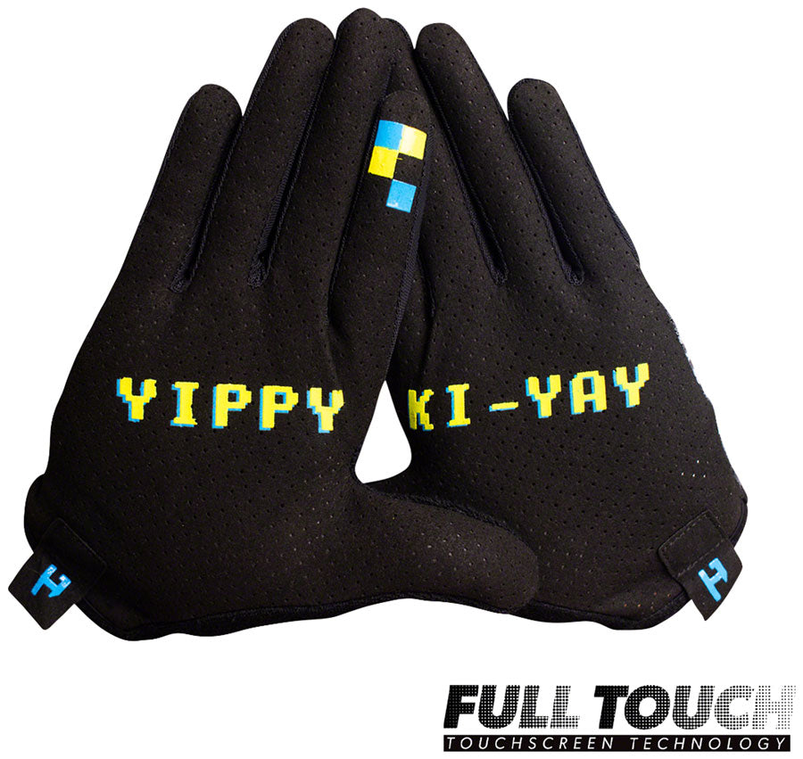 Handup Vented Gloves - Pixelated, Full Finger, Small - Gloves - Vented Pixelated Gloves