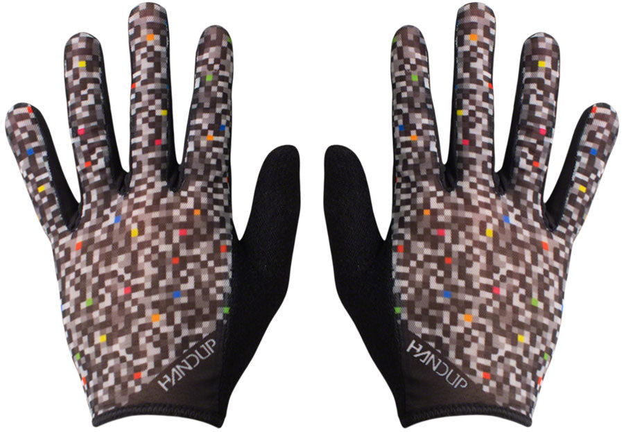 Handup Vented Gloves - Pixelated, Full Finger, X-Large